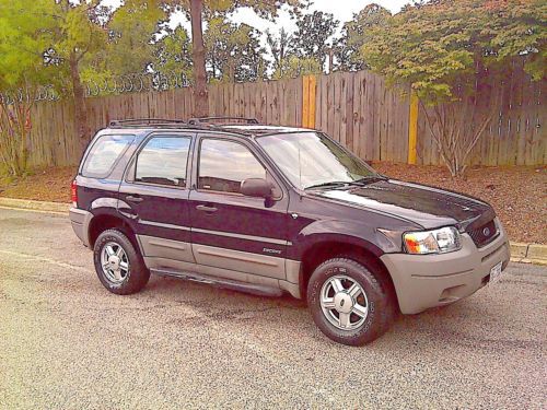 2002 ford escape xls sport utility 4-door 3.0l