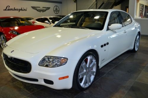 2008 quattroporte gts - ultra rare - best colors - only 16,800 miles - florida