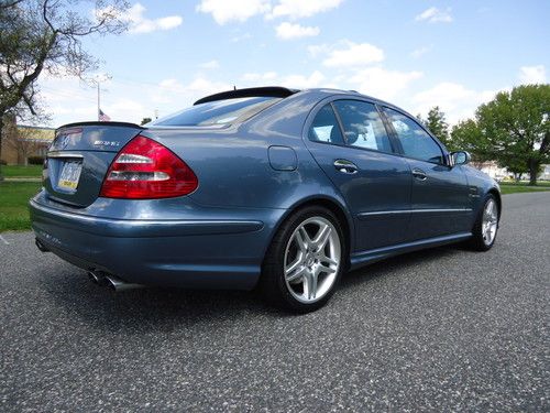 2005 mercedes-benz e55 amg 1 owner dealer serviced