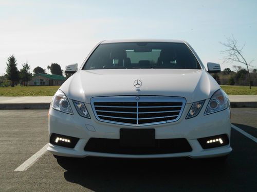 2011 mercedes-benz e350 sedan 3.5l low miles clean carfax warranty no reserve