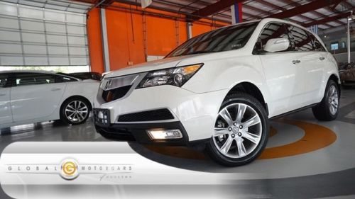 13 acura mdx awd 19k 1 own advance entertainment pkg nav pdc cam dvd