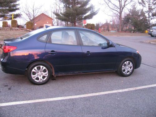 2010 hyundai elantra blue sedan 4-door 2.0l