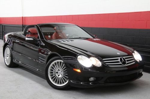 2004 mercedes benz sl55 amg panoramic roof keyless go xenon rare color combo wow