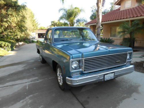 75 chevy c10 pre smog shorrtbed