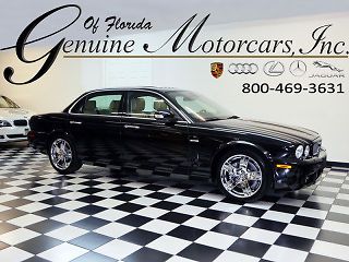 2008 jaguar xj8l sedan ebony over biscuit 2 ownr lwb sedan books florida