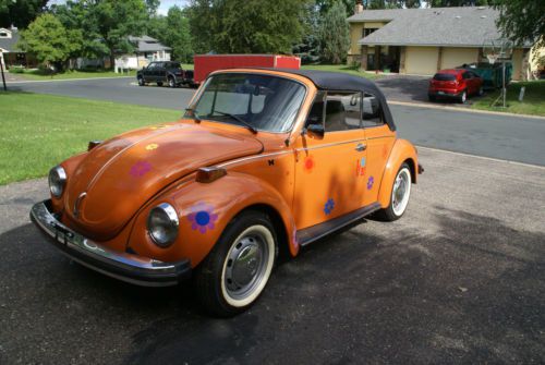 1974 volkswagen super beetle conv 2-door 1.6l