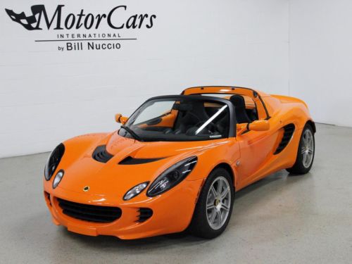 2005 lotus elise - chrome orange / black - 15k miles! sport pack! hard top!