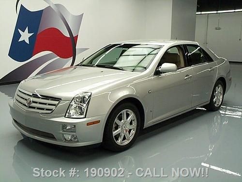 2007 cadillac sts 3.6l v6 climate seats xenons only 47k texas direct auto