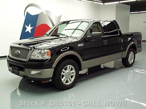 2004 ford f-150 lariat crew leather park assist 76k mi texas direct auto