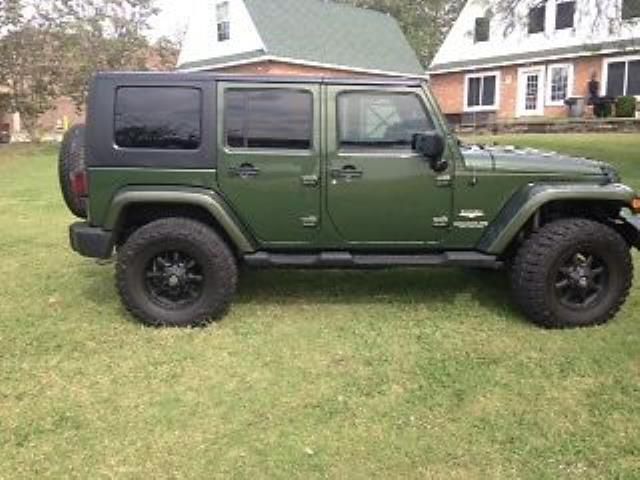 2008 jeep wrangler sahara unlimited 4x4 $600 hard