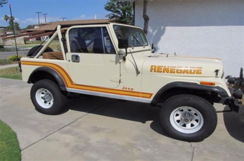1986 jeep cj renegade