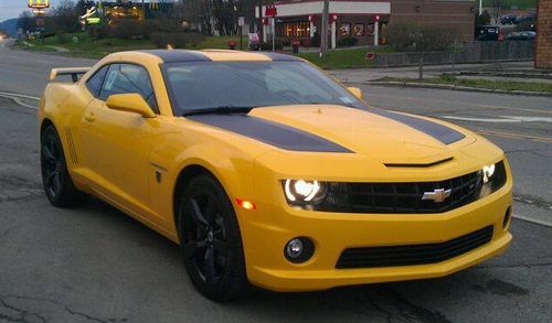 2012 chevrolet camaro ss coupe 2-door 6.2l transformer edition