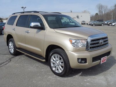 Tan 4x4 3rd row seating navigation leather dvd cd/mp3 a/c sunroof backup camera