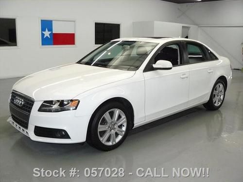 2010 audi a4 2.0t premium turbocharged auto sunroof 33k texas direct auto