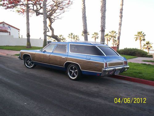 1973 chevrolet caprice estate wagon 4-door 7.4l