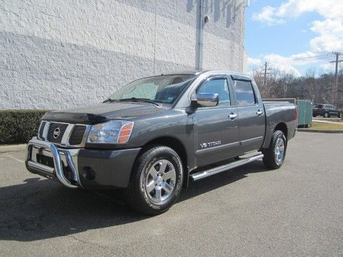 Crew cab leather moonroof chrome wheels 4x4 pick up