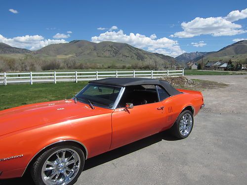 1968 pontiac firebird base convertible 2-door 5.7l