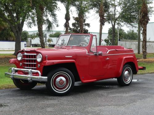 1950 willys jeepster convertible