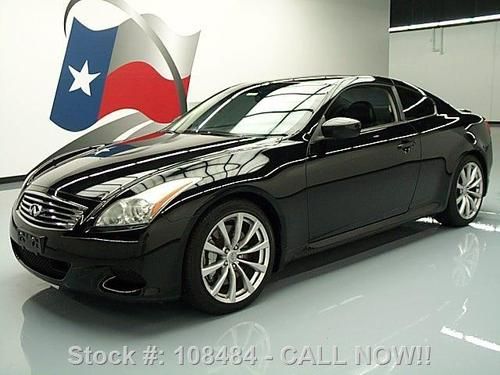 2008 infiniti g37 sport prem sunroof nav rear cam 63k texas direct auto