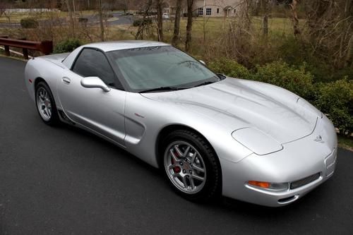 2003 chevrolet corvette z06 50th anniversary edition-super low miles-custom!!