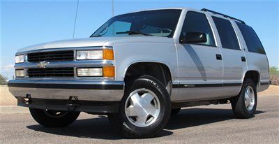 ***no reserve*** 97 chevy tahoe 4x4 1 az owner only 79k!! immaculate!!!!!!!!!!!!