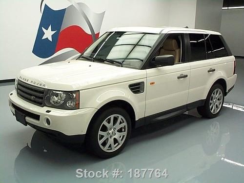 2008 land rover range rover sport hse 4x4 sunroof nav!! texas direct auto