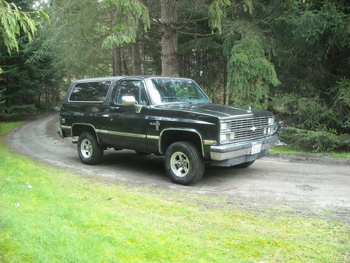 1984 chevy k5 blazer 4x4 6.2l diesel