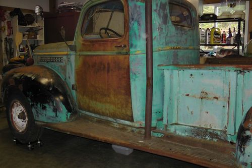 1946 chevrolet truck art deco post wwii classic/chevrolet