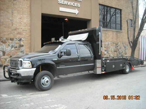 2001 ford f 350 super duty diseal car hauler