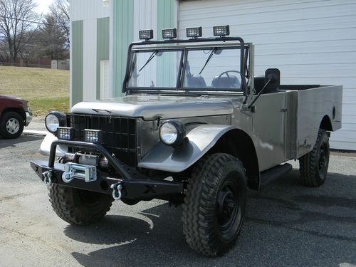 1952 dodge power wagon m43 m37~ 350 v8 ~ gps ~ winch bumper ~ survival ready4x4