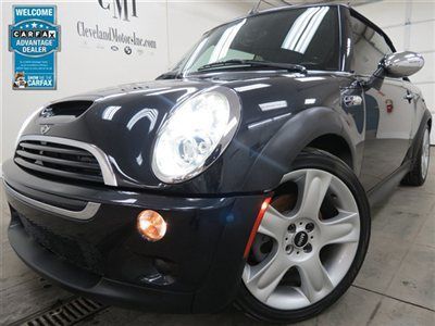 2006 mini cooper s convertible heated leather xenon carfax we finance 13,995 wow