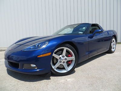 05 corvette z51 6spd  400hptarga xenon bose htd corsa hud carfax