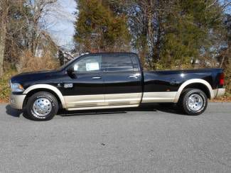 2012 ram 3500 laramie longhorn drw dually leather cummins diesel pickup truck
