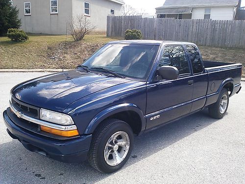 2000 chevrolet s10 ls extended cab pickup 3-door 2.2l