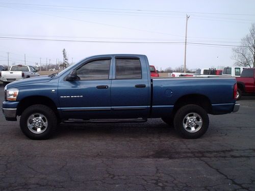 2006 dodge ram 2500 slt crew cab pickup 4-door 5.9l diesel 4x4 * no reserve *