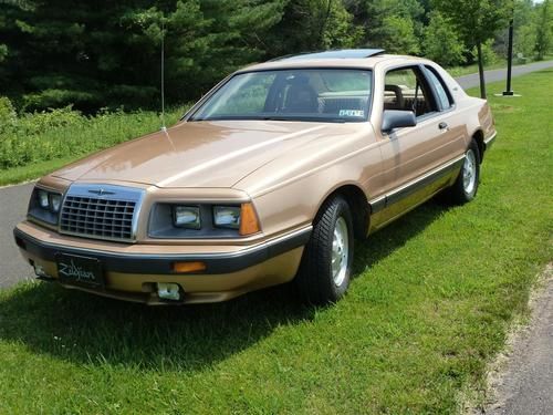 Ford thunderbird 1984 turbo coupe