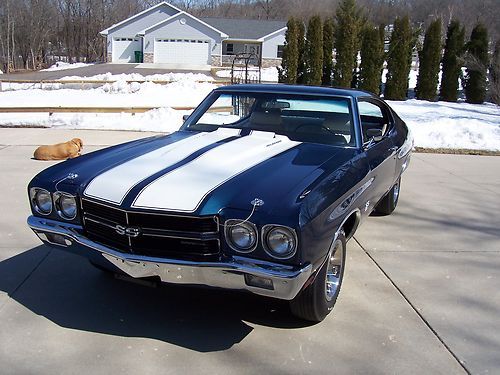 1970 chevelle ss documented  l-78  (396  375 hp)