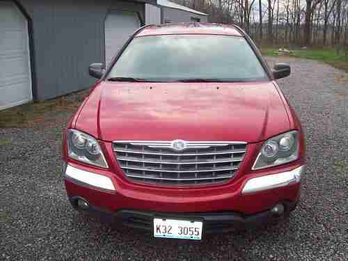 2004 Chrysler Pacifica Base Sport Utility 4-Door 3.5L Heated Leather DVD Sunroof, US $7,500.00, image 2
