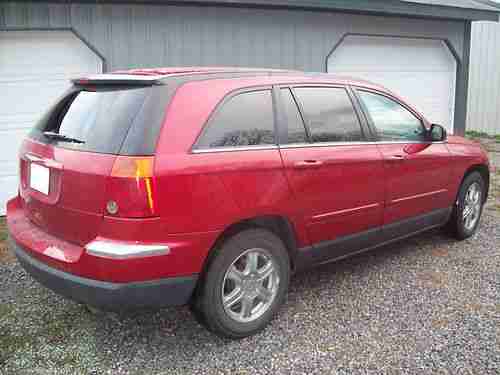 2004 Chrysler Pacifica Base Sport Utility 4-Door 3.5L Heated Leather DVD Sunroof, US $7,500.00, image 4