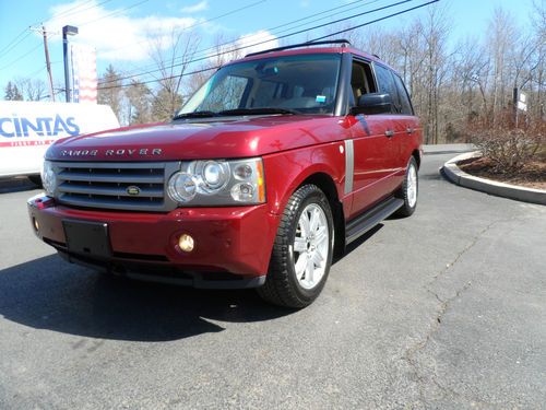 2006 range rover hse..clean carfax..1-owner..serviced..navigation..camera..clean