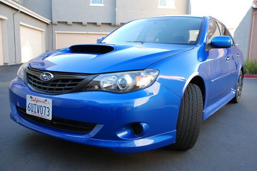 2010 subaru impreza wrx sedan 4-door 2.5l