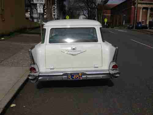 1957 chevrolet 150 delivery 2dr wagon                 Fully restored, image 2