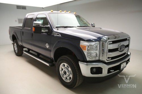 2013 xlt texas edition crew 4x4 fx4 trailer tow package adobe cloth v8 diesel