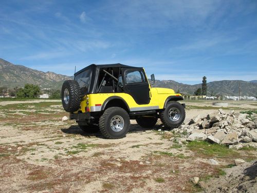 1975 cj5- fuel injection 5.9l amc 360 v8