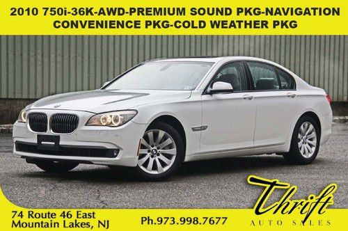 10 750i-36k-awd-premium sound pkg-navigation-convenience pkg-cold weather pkg