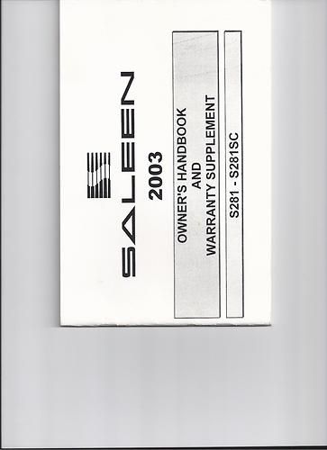 MUSTANG SALEEN 2003, image 8