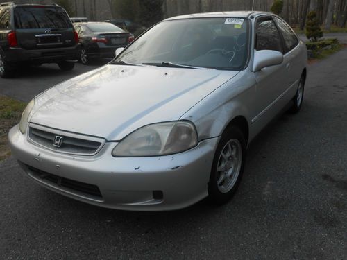 2000 honda civic hx coupe 2-door 1.6l~5 speed~one owner~no reserve~~biddd!!!!!!!