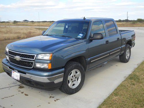 Chevrolet silverado lt 2006 4x4 4wd crew cab 4 door