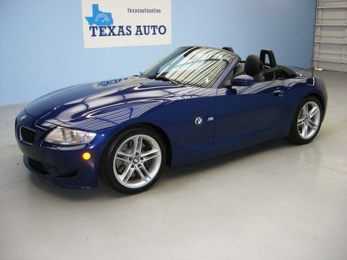 We finance!!!  2007 bmw z4 m roadster 6-speed sport heated seats xenon 18 rims