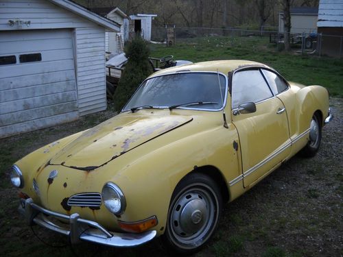 1970 volkswagen karmann ghia 1.6l classic beetle  beetle